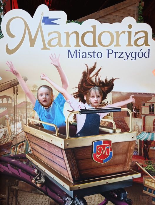 Odsprzedam 2 bilety do Mandorii parku rozrywki w Łodzi