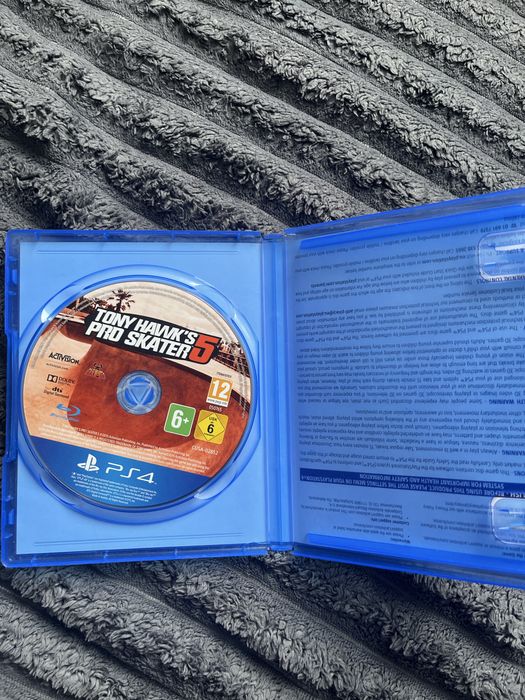 Гра на пс4 tony hawk’s pro skater 5