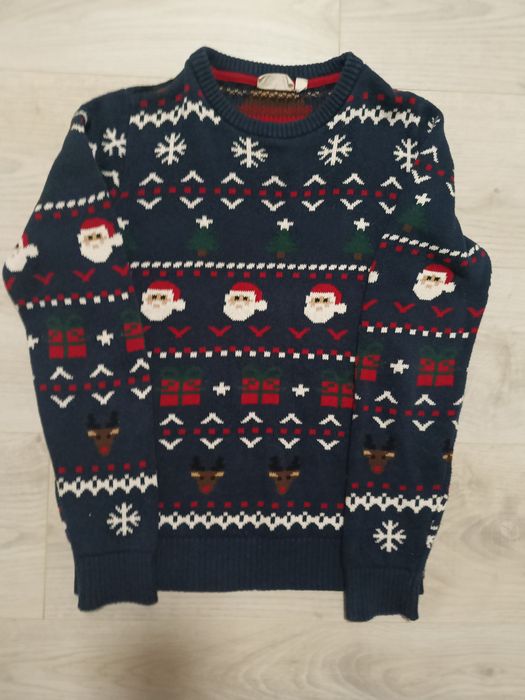 Świąteczny sweterek chłopiec