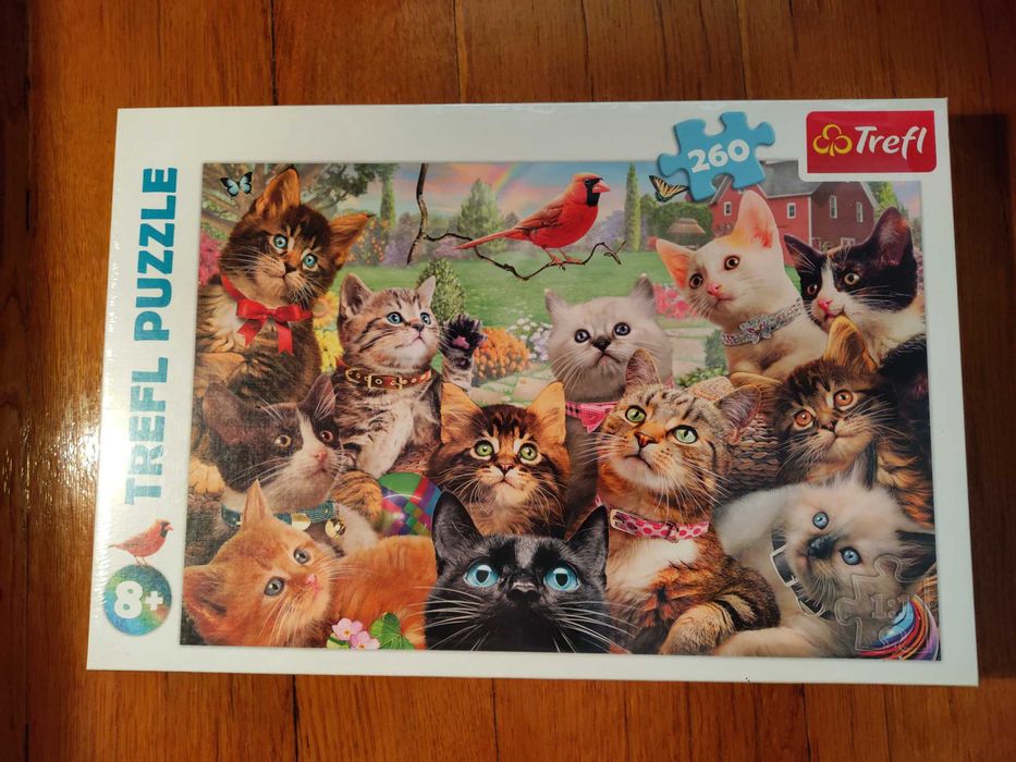 Пазлы разные новые Castorland puzzle Trefl