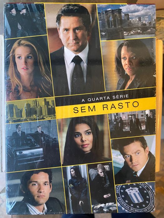 Sem Rasto (Without a Trace) 2ª, 3ª, 4ª e 5ª Temporada DVD selado