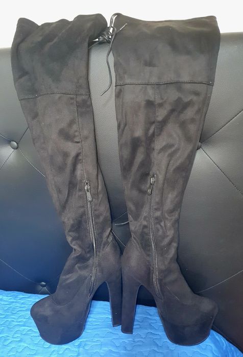 Botas cano alto 37