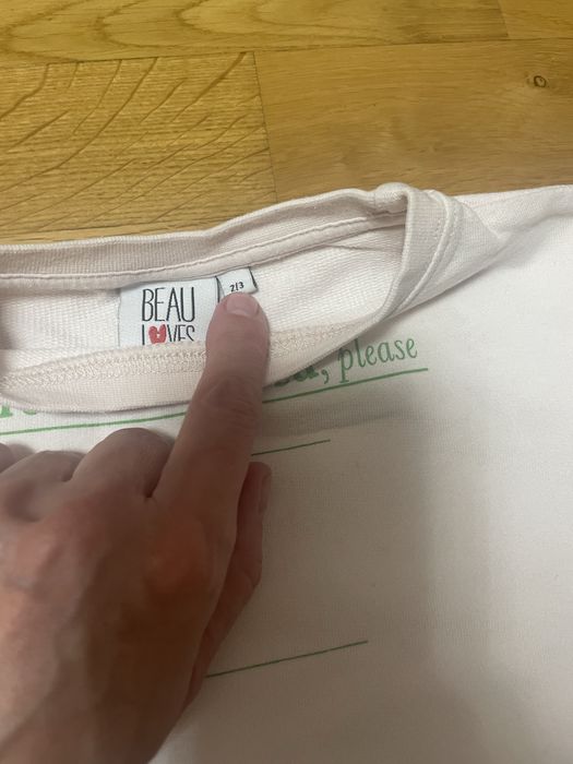 Світшот beau loves розмір 2/3 рочки