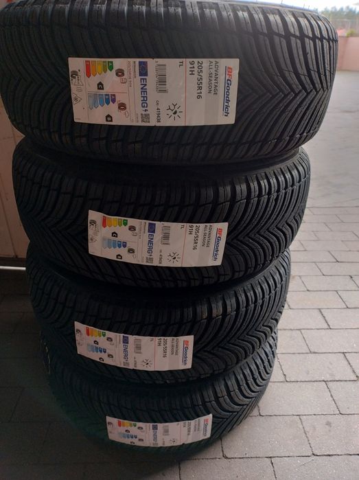 205/55/16 91H  BFGoodrich Advantage All-season  całoroczne Nowe!