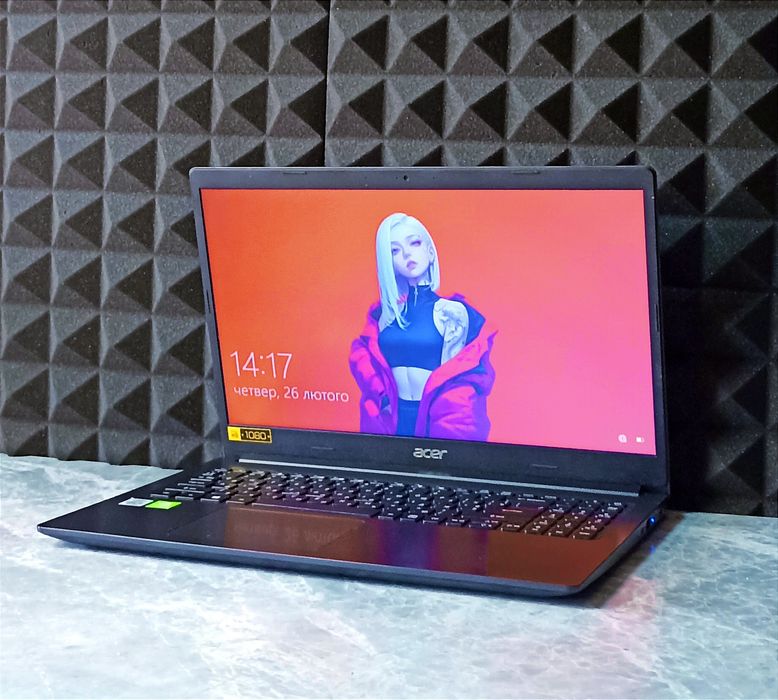 Ігровий Ноутбук Acer / Nvidia MX230 / i5 gen 10 / DDR4 8GB / m2 nvme