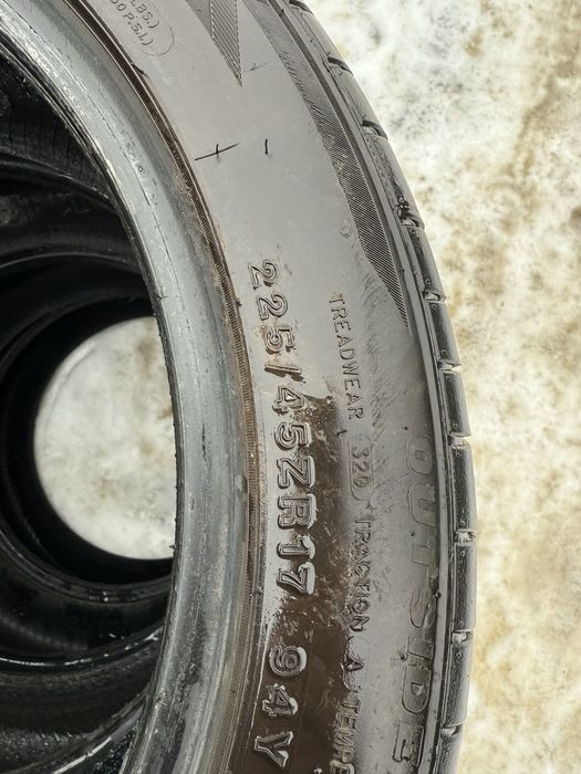 Літня резина 225/45ZR17