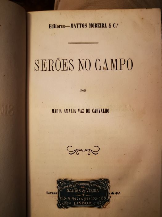 LIVRO Serões no Campo