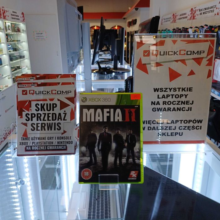 Gra XBOX 360 / X Series Mafia II 2 Gwar 1 rok QUICK-COMP