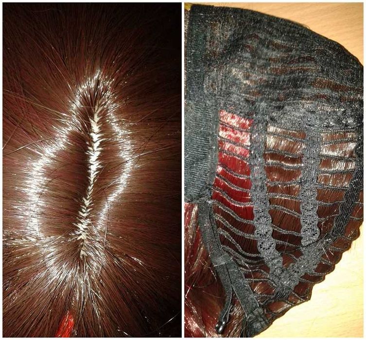 Xinyan Genshin Impact brązowa peruka z kitkami brązowy cosplay wig
