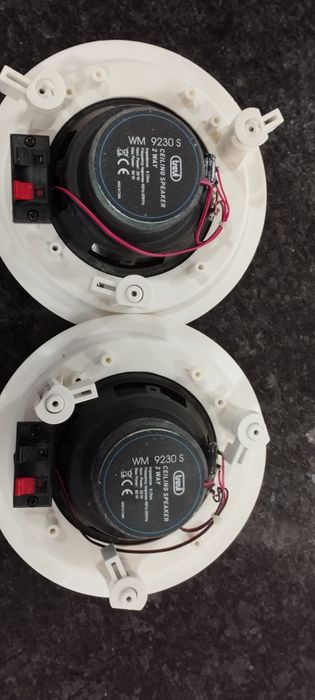 Colunas de som para teto