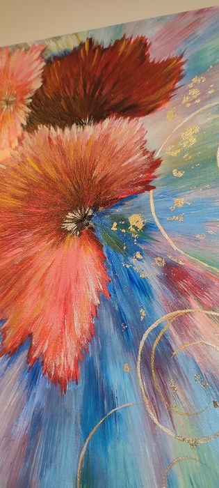 Авторская интерьерная картина акрил оригинал