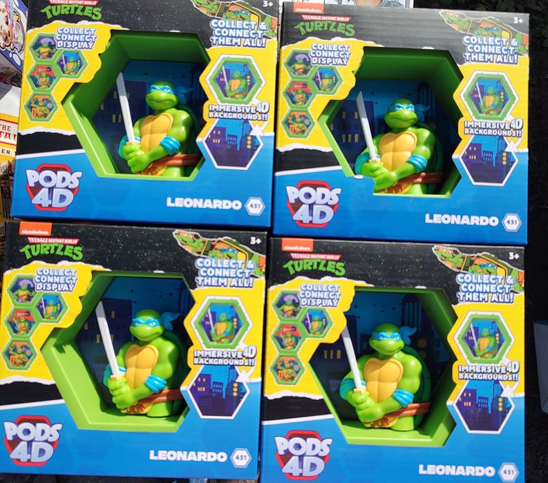 Figurki żółwie ninja