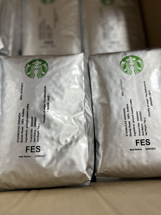 Зерно кава Starbucks Veranda 1кг кофе в зернах зерновой кофе від 6шт