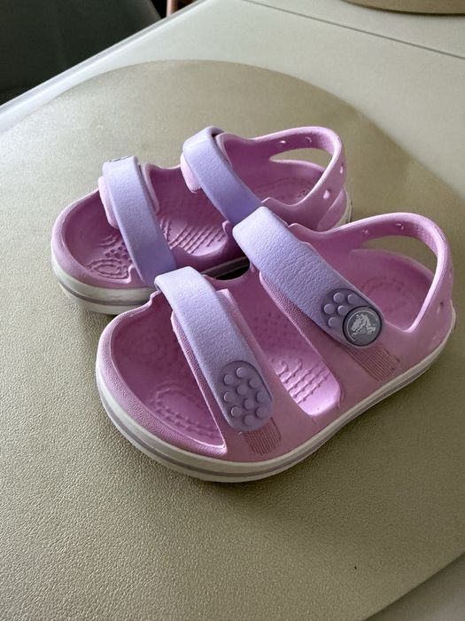 Crocs c5 для дівчинки сандалі босоніжки оригінал