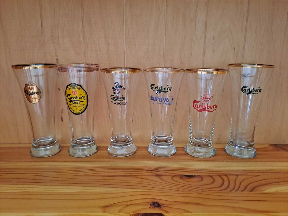 Carlsberg kolekcja 16 szklanek