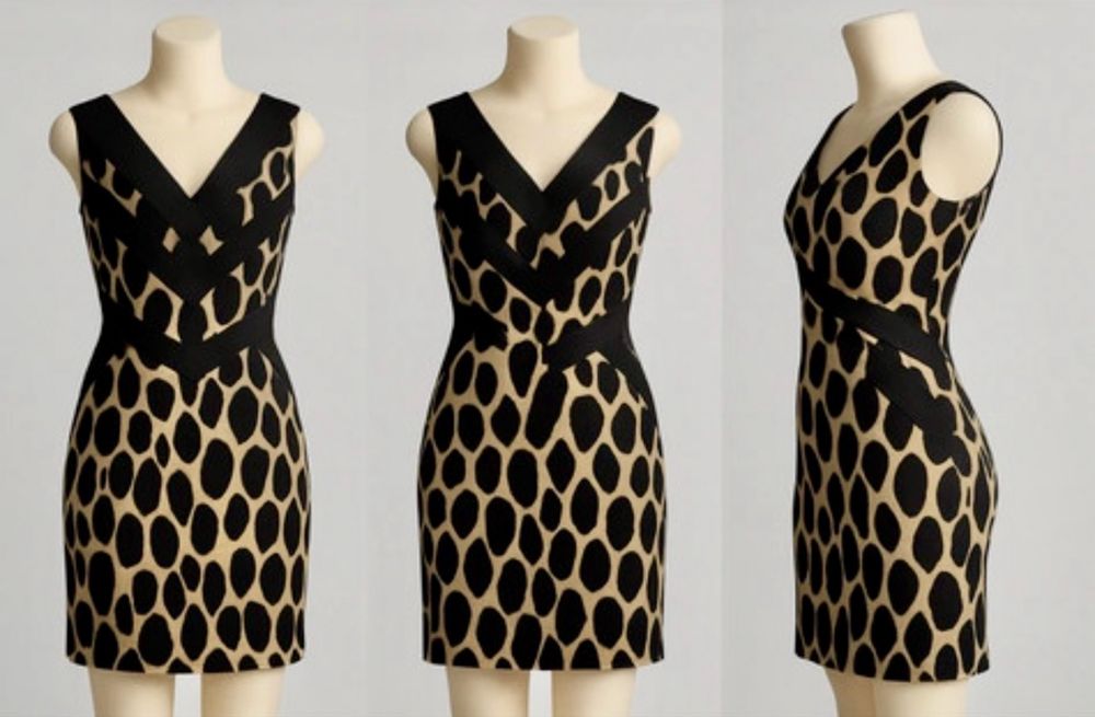 Vestido tigreza Adolfo Dominguez