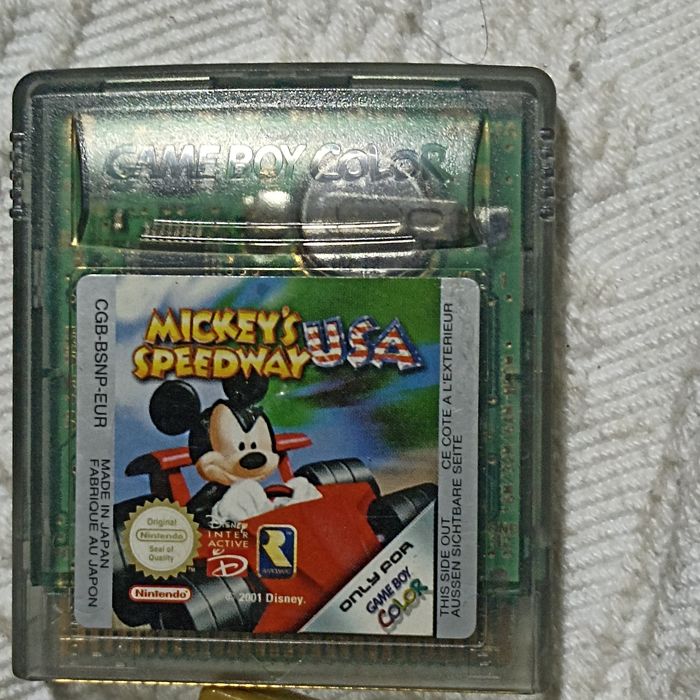 Jogos de game Boy colour e advance e normais