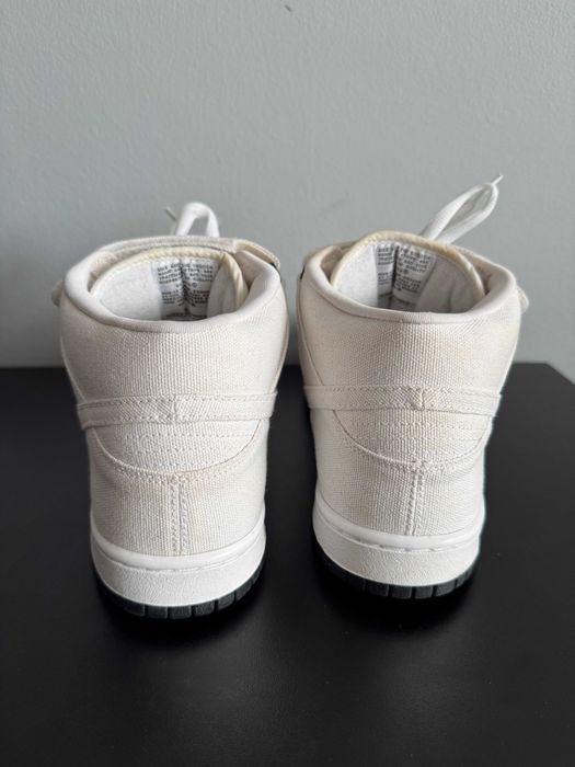 Nike SB Dunk Mid Tokyo Canvas 314383-111 skunk pigeon bison