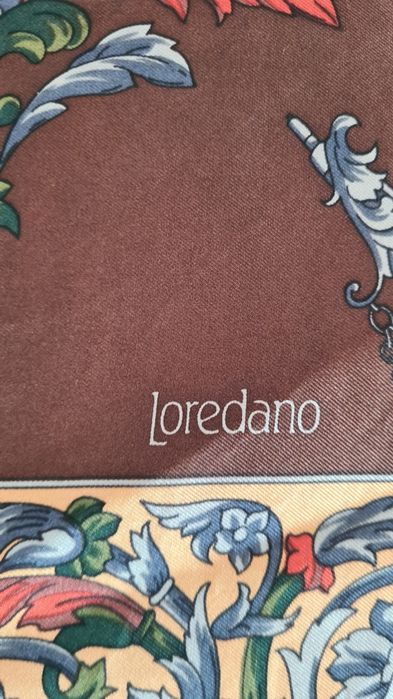 Chusta Gawroszka Szal Poszetka Loredano. 100% Jedwab Silk Jedwabna.