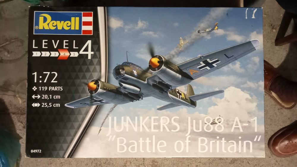 Junkers Ju88 A-1 "Battle of Britain" 1:72 Revell  (Nr. 04972)