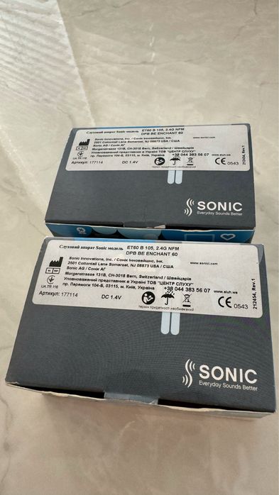 Слухові апарати Sonic ENCHANT 60