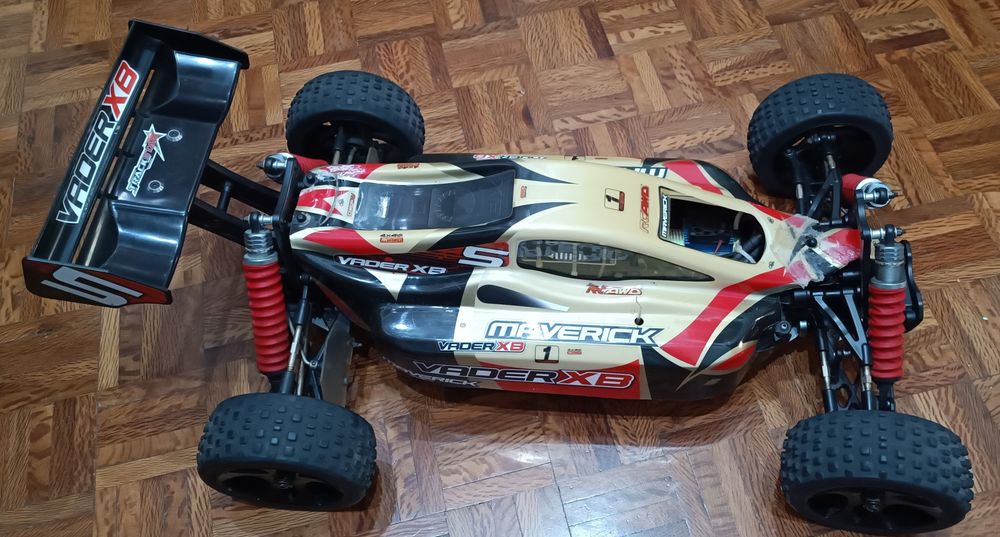 Carro 1/5 telecomandado eletrico HPI 4x4 ESC 200a de 5S a 14S lipo
