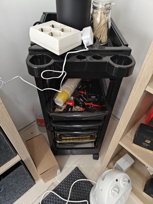 Carrinho cabeleireiro