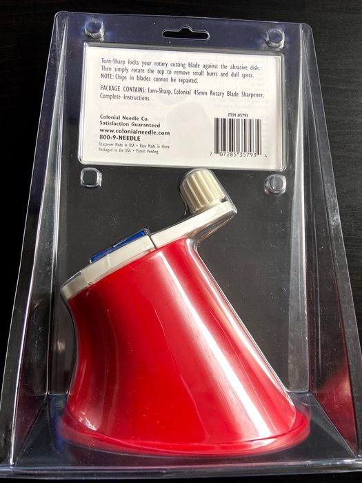 Dispositivo giratório para afiar lâminas Rotativas. Afia lâminas de co