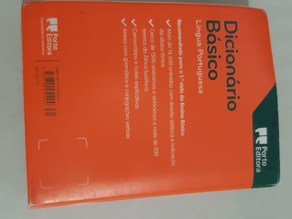 Dicionários 1° ciclo.