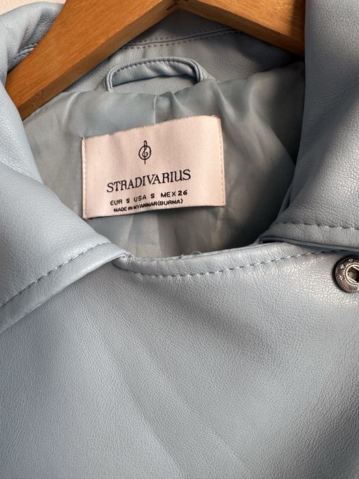 Куртка зі штучної шкіри Stradivarius