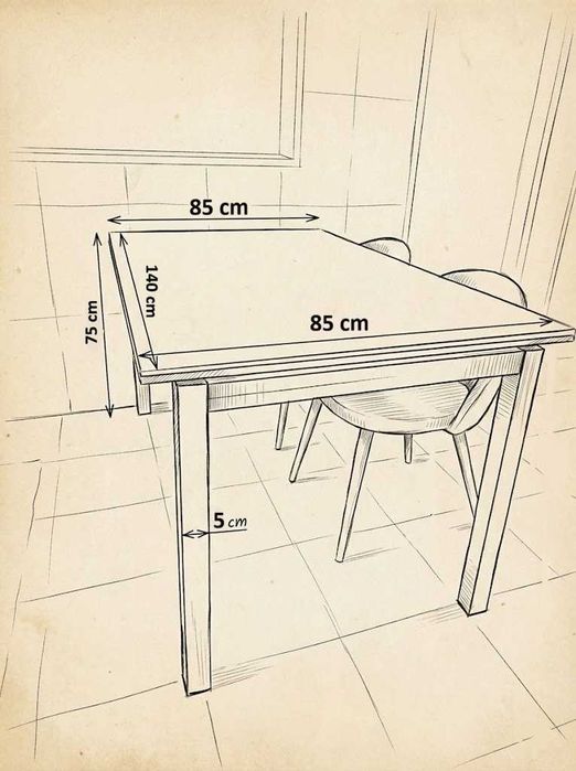 Mesa de Cozinha Extensível em Vidro Temperado Preto – Como Nova