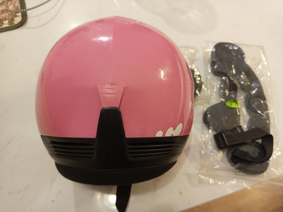 Kaska narciarski różowy 48-52