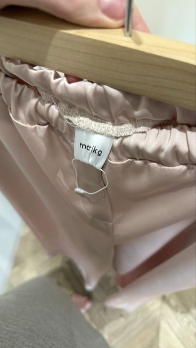 НОВІ! сатин щільний брюки matiko S