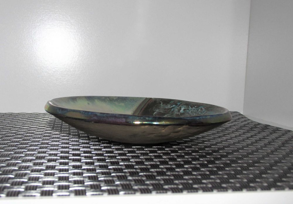 Pires/Pequeno Prato De Cerâmica artesanal Raku Japonesa