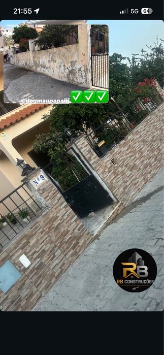 Empreiteiro/ Pedreiro - Obras e remodelacões