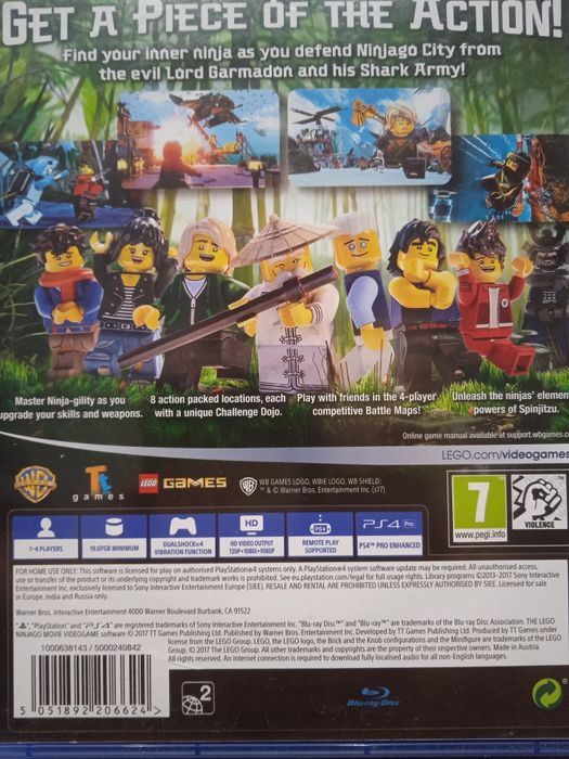 Lego ninjago gra