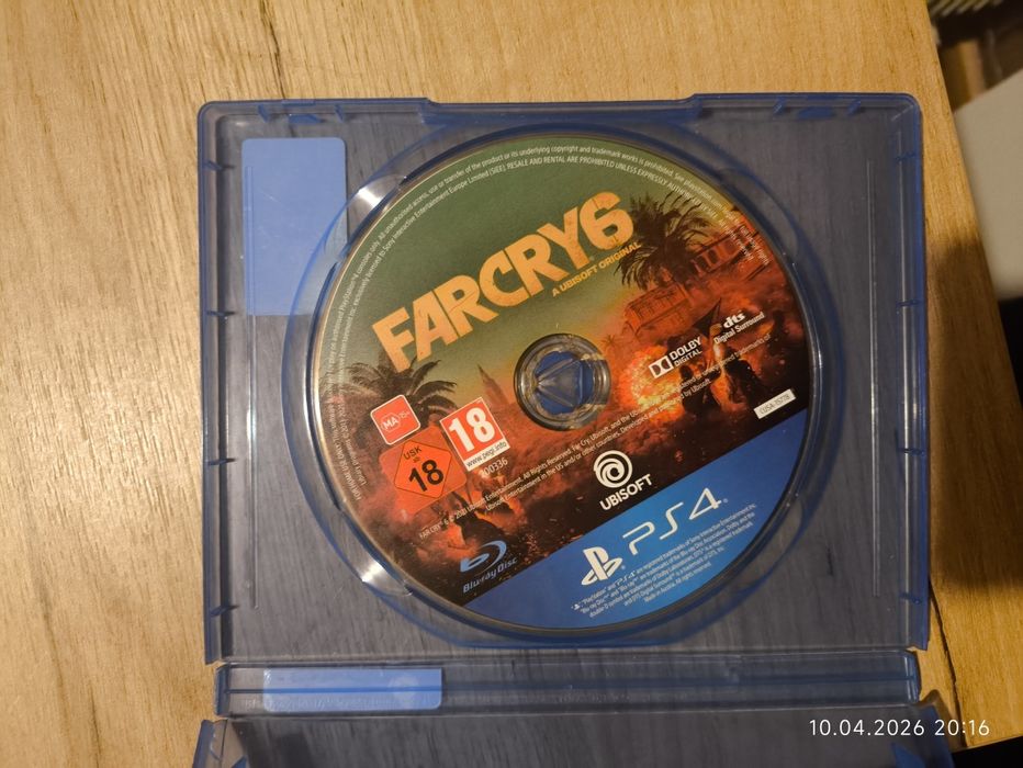 Far cry 6 PS4 gra zastępcze pudelko