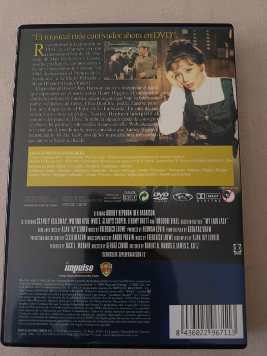DVD my fair lady