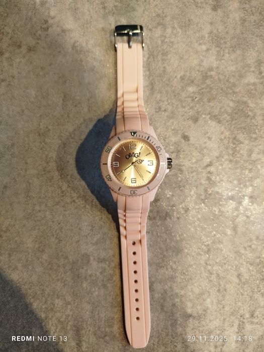 Zegarek Omg różowy