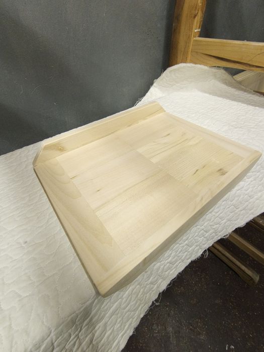 Дерев'яна стільниця дошка для виробів з тіста вареників