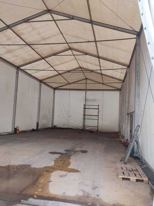 Używana hala namiotowa 10x20x6m z plandeki