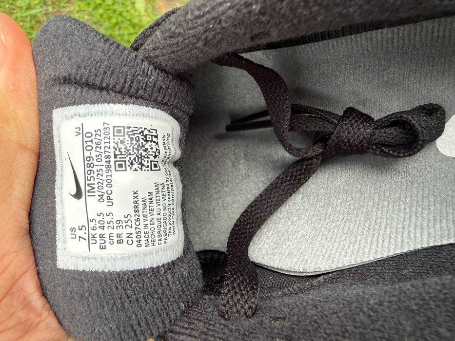 ОРИГІНАЛ! Nike Air Max 90 Black/Grey 40 40.5 | IM5989-010