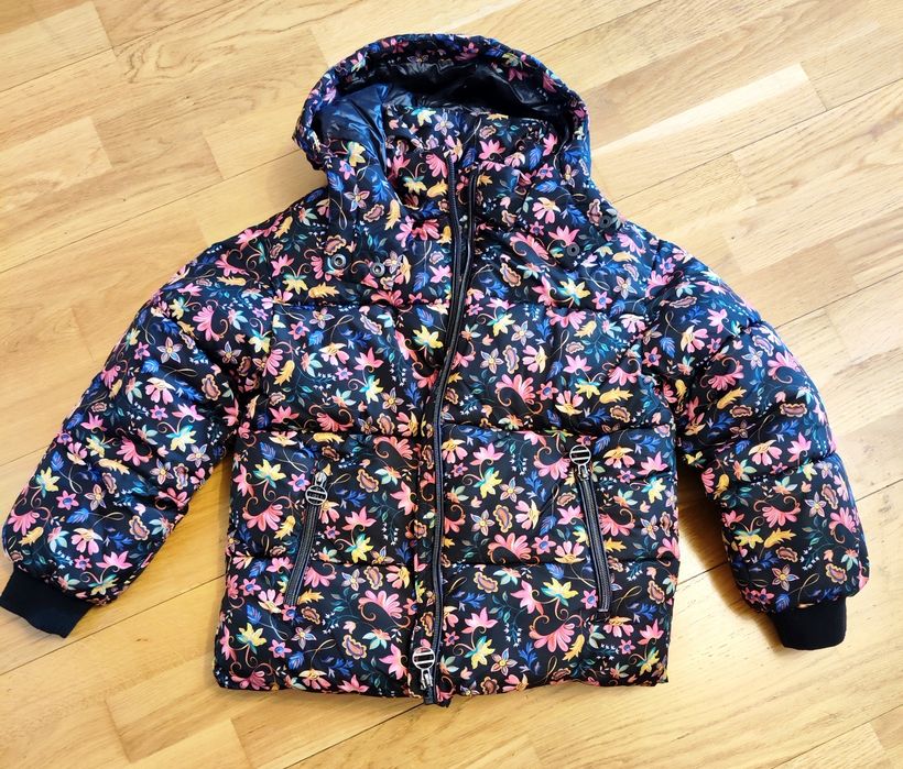 Стильна демісезонна куртка Next для дівчинки, зріст 128 см (7-8 років)