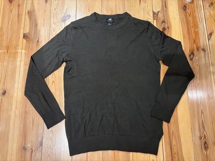 Sweter męski Merino H&M roz S