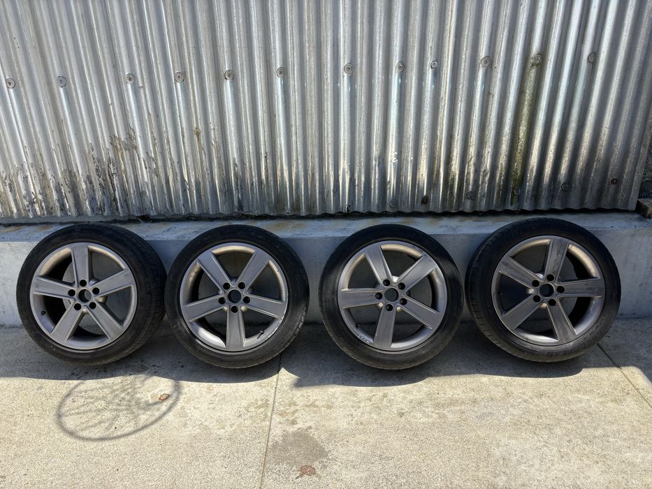 Jogo de 4 Jantes 17” 5x112 ET38 + Pneus 205/50 R17