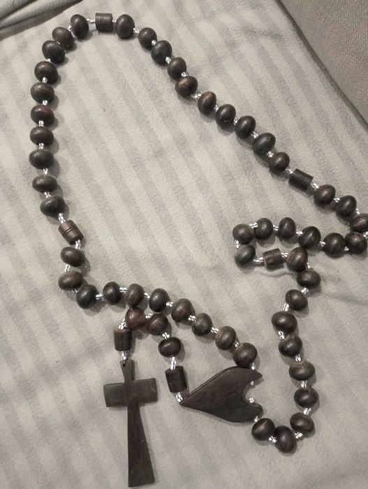 Terço Rosário Pau Preto anos 40