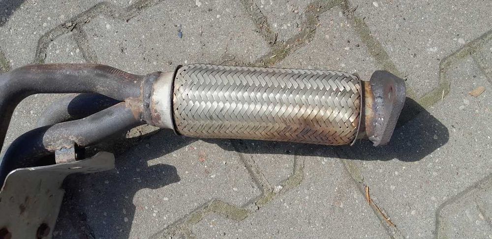Tłumik pierwszy wydech plecionka Vw Golf mk4 iv IV 1.6 Benzyna FSI