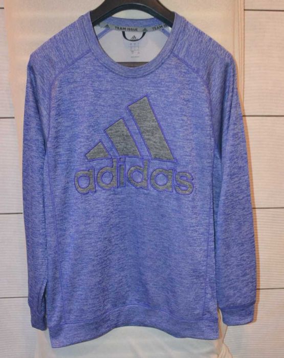 ADIDAS Team Issue Big Logo Bluza Męska L Oryginalna Super Stan