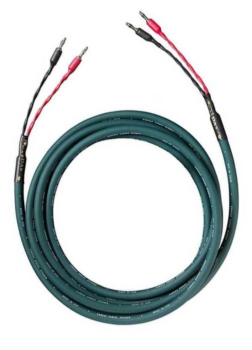 Cardas Parsec 2x2,5m przewód głośnikowy wtyki banany SKLEP RATY