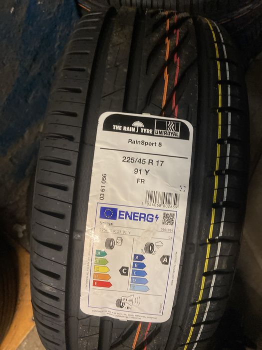 4x 225/45r17 Uniroyal montaż 0zł szczecin